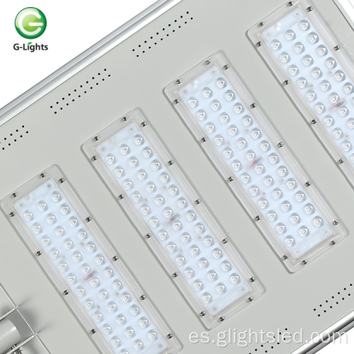 Farola LED solar integrada todo en uno de 150 vatios